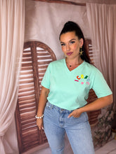 Charger l'image dans la galerie, Tee shirt iconic vert d'eau SAMANTHA (34 au 46)