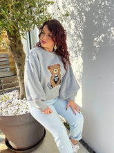 Charger l&#39;image dans la galerie, Sweat gris ours ( 36 au 42)