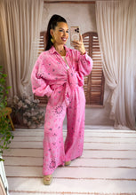 Charger l'image dans la galerie, Pantalon rose gaz de coton bandana ( 36 au 46 )