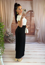 Charger l'image dans la galerie, Pantalon large plissé noir LONDRES (38 au 48)