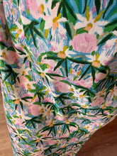Charger l&#39;image dans la galerie, Robe bretelle fleuri vert Caroline ☀️( reste taille 48 )