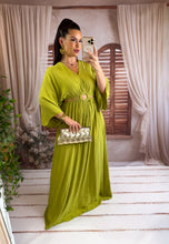 Charger l'image dans la galerie, Robe longue Spain vert olive ( 38 au 48)