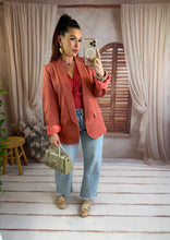 Charger l'image dans la galerie, Veste blazer terracota TILIA (34 au 52)