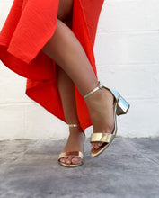 Charger l&#39;image dans la galerie, Escarpin gold petit talon