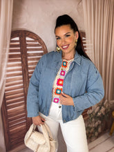 Charger l'image dans la galerie, Veste bombers en jeans GABY  ( 36 au 48)