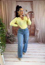 Charger l'image dans la galerie, Jeans large boutons croisés MAUREEN (38 au 48)