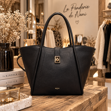Charger l'image dans la galerie, Grand sac noir ÉMELINE