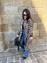 Charger l&#39;image dans la galerie, Long Bombers noir réversible léopard TANIA (36 au 46)