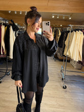 Charger l&#39;image dans la galerie, Chemise noir oversize VERO  (40 au 48)