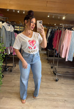 Charger l'image dans la galerie, T-shirt coeur amour rose OLIVIA (36 au 48)