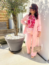 Charger l&#39;image dans la galerie, Blazer rose ANDREA ( 36 au 48 )