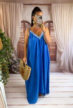 Charger l'image dans la galerie, Robe loose bleu roi LOUANA (40 au 48) New