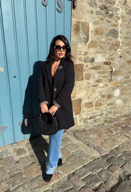 Manteau soleil noir NAIRA (34 au 52