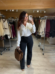 Chemise écru LEILA (36 au 48)