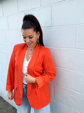 Charger l'image dans la galerie, Blazer orange TILIA ( taille 36 au 50 ) ⭐️