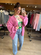 Charger l'image dans la galerie, Maxi gilet rose ALLEGRA (36 au 46)