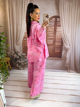 Charger l'image dans la galerie, Pantalon rose gaz de coton bandana ( 36 au 46 )