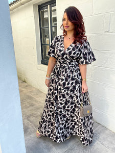 Robe LEANA grise ( 36 au 48 )