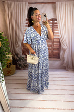 Charger l'image dans la galerie, Robe sirène bleu/blanche YUZU (40 au 48)
