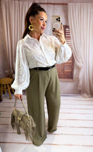 Charger l'image dans la galerie, Pantalon de costume fluide kaki BILL