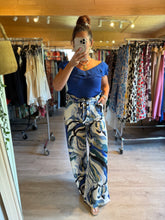 Charger l&#39;image dans la galerie, Pantalon irisia bleu ( 34 au 46 )
