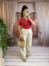 Charger l'image dans la galerie, Pantalon beige SIENNE (36 au 48)