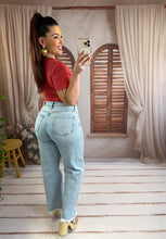 Charger l'image dans la galerie, Jeans ballon fit cropped CAMILLE (