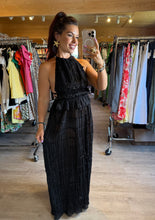 Charger l&#39;image dans la galerie, Ensemble noir top+jupe ORIANA (34 au 40)