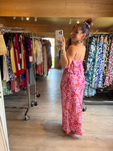 Charger l&#39;image dans la galerie, Robe bustier volant rose ☀️( 34/36/38 )