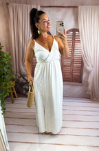 Charger l'image dans la galerie, Robe bretelles blanche Lylia (36 au 48)