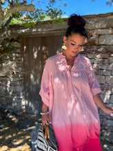 Charger l'image dans la galerie, Robe longue dégradé rose CASSÉA (38 au 48)