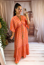 Charger l'image dans la galerie, Robe longue orange GARANCE (36 au 42) New