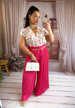 Charger l'image dans la galerie, Pantalon Plissé fuchsia LONDRES (38 au 48)