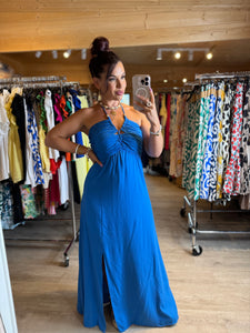 Robe bleu perles ARTÉMIS ( 36 au 40)