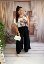 Charger l'image dans la galerie, Pantalon large plissé noir LONDRES (38 au 48)