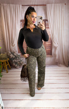 Charger l'image dans la galerie, Jeans wide leg léopard SALOU (36 au 46)