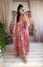 Charger l'image dans la galerie, Robe loose rose THAIS (38 au 46)