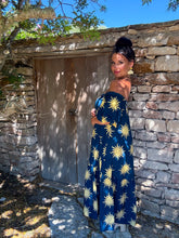 Charger l'image dans la galerie, Robe col bardot motif soleil MISA  (36 au 46)