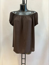 Charger l'image dans la galerie, Top col bardot choco ( 38 au 48 )
