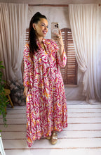 Charger l'image dans la galerie, Robe loose rose THAIS (38 au 46)