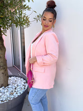 Charger l'image dans la galerie, Blazer rose dragée TILIA ( taille 36 au 50 ) ⭐️