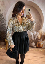 Charger l&#39;image dans la galerie, Body beige à sequin argenté LIVIA (36 au 42 ) ⭐️