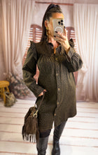 Charger l'image dans la galerie, Robe en jeans léopard JULIETTE (36 au 44)