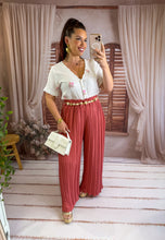 Charger l'image dans la galerie, Pantalon terracota clair LONDRES ( 38au48)
