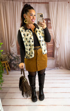 Charger l'image dans la galerie, Gilet sans manches fleuri JEANNE (34 au 48)