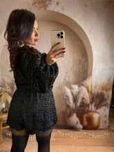 Charger l&#39;image dans la galerie, Combishort noir CARMELA (34 au 40)⭐️