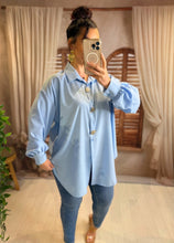 Charger l'image dans la galerie, Chemise bleu clair MISSY (38 au 48)