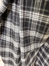 Charger l'image dans la galerie, Pantalon barrel carreaux noir MARINE (36 au 40)