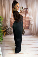 Charger l'image dans la galerie, Pantalon de costume fluide noir BILL