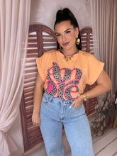 Charger l'image dans la galerie, Tee Shirt amore abricot DOHA (34 au 42)